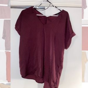 Plum Short Sleeve Shirt